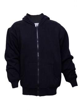 Youth Front Zipper Hood with Thermal Lining